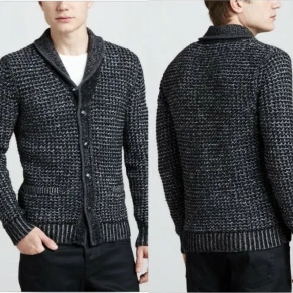 rag & bone Other - Rag & Bone x Neiman Marcus x Target Mens Chunky Knit Button Up Sweater C…